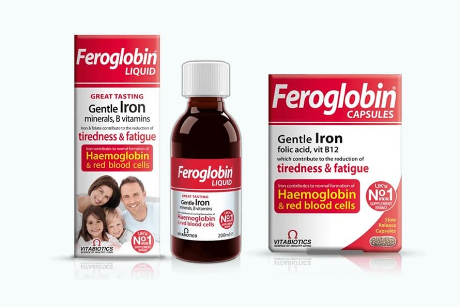 فيروجلوبين Feroglobin مكمل غذائي لعلاج نقص الحديد والفيتامينات