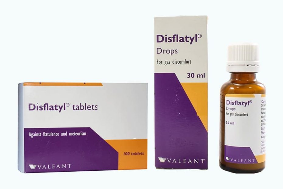 ديسفلاتيل Disflatyl علاج اضطراب القولون والانتفاخ والغازات الجرعة والسعر والاضرار
